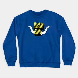 Defunct Boston Bulls World Football League 1974 Crewneck Sweatshirt